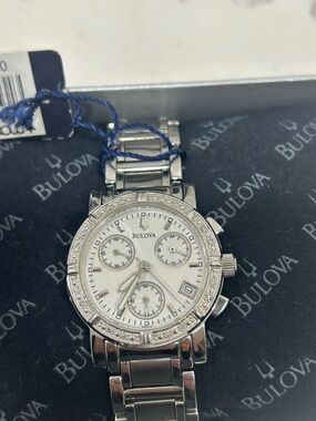 Vintage Bulova Silver  Women's Watch C837381
